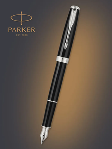 Перьевая ручка Parker Sonnet Lacquer Black CT F